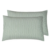 Violette Casa Eliora Yarn-Dyed Washed Microfibre Fitted Sheet Set