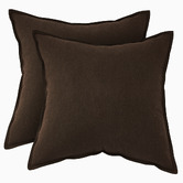 Violette Casa Selah Cotton &amp; Linen European Pillowcases
