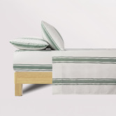 Violette Casa Soren Yarn-Dyed Washed Microfibre Sheet Set