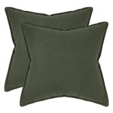 Violette Casa Selah Cotton &amp; Linen European Pillowcases