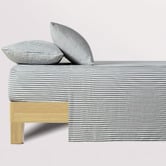 Violette Casa Eliora Yarn-Dyed Washed Microfibre Sheet Set