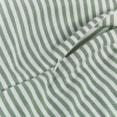 Violette Casa Green Eliora Yarn-Dyed Washed Microfibre Quilt Cover Set
