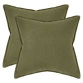Violette Casa Selah Cotton &amp; Linen European Pillowcases