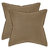 Violette Casa Selah Cotton &amp; Linen European Pillowcases