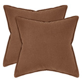 Violette Casa Selah Cotton &amp; Linen European Pillowcases