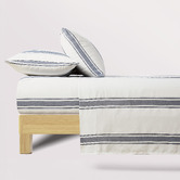 Violette Casa Soren Yarn-Dyed Washed Microfibre Sheet Set
