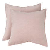 Violette Casa Selah Cotton &amp; Linen European Pillowcases