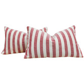 Violette Casa Brianna Rectangular Linen &amp; Cotton Cushion Covers