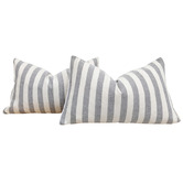 Violette Casa Brianna Rectangular Linen &amp; Cotton Cushion Covers