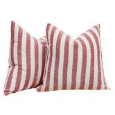 Violette Casa Brianna Square Linen &amp; Cotton Cushion Covers