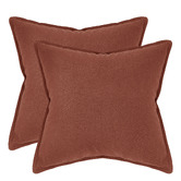 Violette Casa Selah Cotton &amp; Linen European Pillowcases