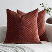 Violette Casa Sonia Chenille Cushion Covers
