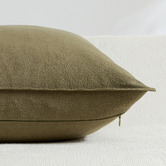 Violette Casa 4 Piece Maddox Rectangular Cotton &amp; Linen Cushion Cover Set
