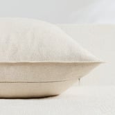 Violette Casa 4 Piece Maddox Rectangular Cotton &amp; Linen Cushion Cover Set