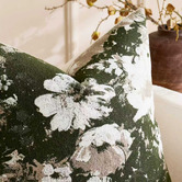 Violette Casa Moss Nikita Chenille Cushion Covers