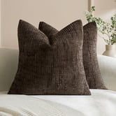 Violette Casa Caitlyn Chenille Cushion Covers