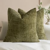 Violette Casa Caitlyn Chenille Cushion Covers