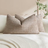 Violette Casa Caitlyn Rectangular Chenille Cushion Covers