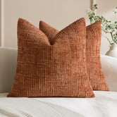 Violette Casa Caitlyn Chenille Cushion Covers
