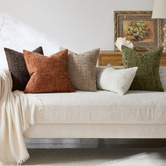 Violette Casa Caitlyn Chenille Cushion Covers