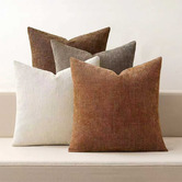 Violette Casa 4 Piece Bryce Chenille Cushion Set