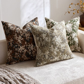 Violette Casa Lilymae Chenille Cushion Covers