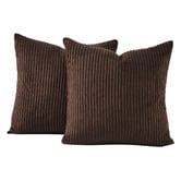 Violette Casa Gracie Corduroy Velvet European Pillowcases