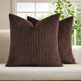 Violette Casa Gracie Corduroy Velvet European Pillowcases