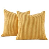 Violette Casa Gracie Corduroy Velvet European Pillowcases