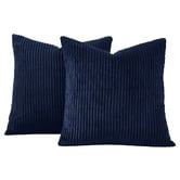Violette Casa Gracie Corduroy Velvet European Pillowcases