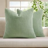 Violette Casa Gracie Corduroy Velvet European Pillowcases