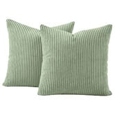 Violette Casa Gracie Corduroy Velvet European Pillowcases