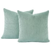 Violette Casa Gracie Corduroy Velvet European Pillowcases