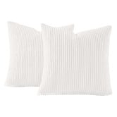 Violette Casa Gracie Corduroy Velvet European Pillowcases