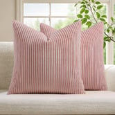 Violette Casa Gracie Corduroy Velvet European Pillowcases