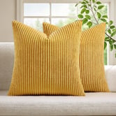 Violette Casa Gracie Corduroy Velvet European Pillowcases