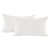 Violette Casa Gracie Rectangular Corduroy Velvet Cushion Covers