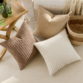 Violette Casa Dakota Chenille Cushion Covers
