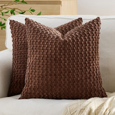 Violette Casa Dakota Chenille Cushion Covers
