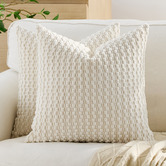 Violette Casa Dakota Chenille Cushion Covers
