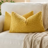 Violette Casa Dakota Rectangular Chenille Cushion Covers