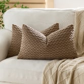 Violette Casa Dakota Rectangular Chenille Cushion Covers
