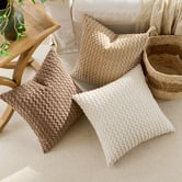 Violette Casa Dakota Chenille Cushion Covers