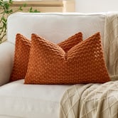 Violette Casa Dakota Rectangular Chenille Cushion Covers