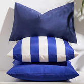 Violette Casa Stripe Cymon Rectangular Outdoor Cushion Covers