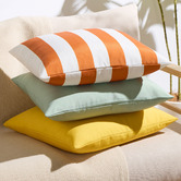 Violette Casa Stripe Cymon Square Outdoor Cushion Covers