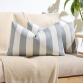 Violette Casa Stripe Cymon Rectangular Outdoor Cushion Covers