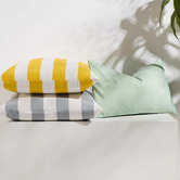 Violette Casa Stripe Cymon Rectangular Outdoor Cushion Covers