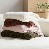 Violette Casa Vasia Chenille Throw
