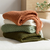 Violette Casa Zahra Knitted Throw